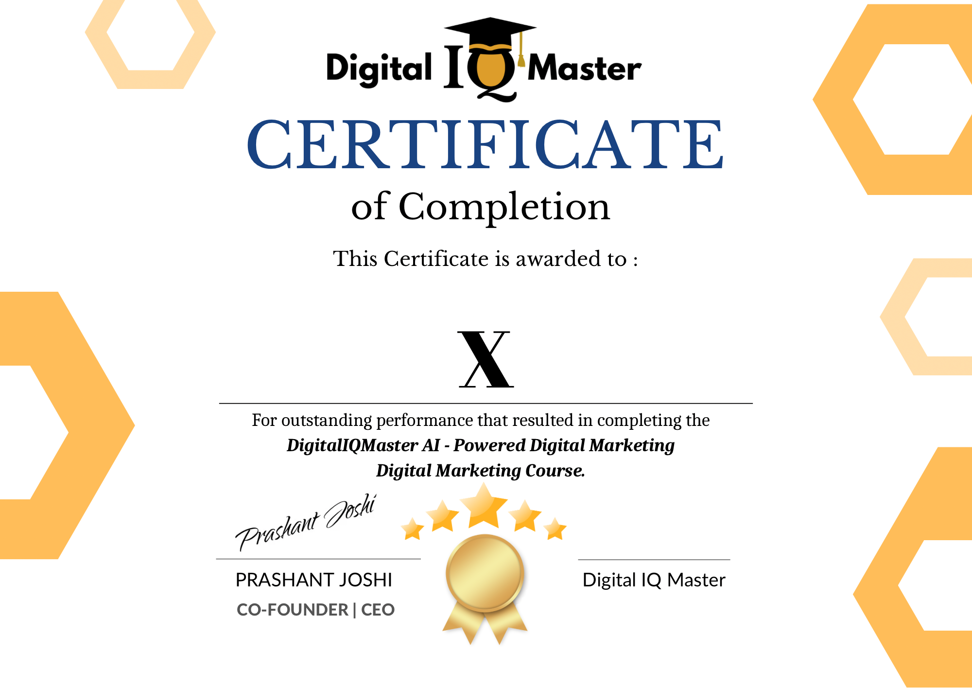 AI - Powered Digital Marketing Certificate